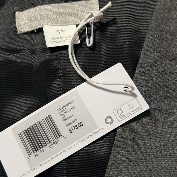 Outerknown Grey Vest - Picture 3 of 7